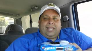 Birthday Cake Oreos REVIEW [upl. by Ainatnas818]