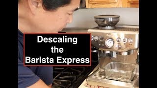 How to quotDescalingquot  Breville Barista Express [upl. by Robinson733]