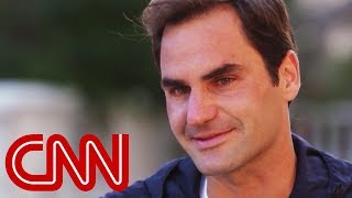 Question about Roger Federer’s past brings him to tears [upl. by Gayler]