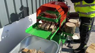 Firewood and Kindling Maker  Electric Log and Board Splitter [upl. by Toogood251]