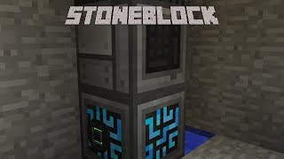 StoneBlock  AND ITS GONE E14 Modded Minecraft [upl. by Ahsikyw]