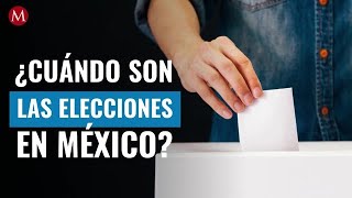 ¿Cuándo son las elecciones en México y en qué fecha dan resultados [upl. by Ashti]