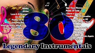 THE LEGENDS OF 80S   BEST INSTRUMENTAL HITS PLAYLIST [upl. by Dahl]