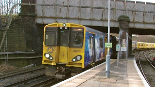 Half an Hour at 216  Birkenhead North Station 1022017  Class 507 508 terminus [upl. by Suanne267]