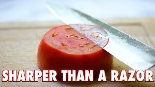 Beginners Guide To Real Knife Sharpening [upl. by Kcirtap]