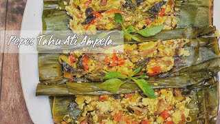 Resep Pepes Tahu Ati Ampela [upl. by Unam]