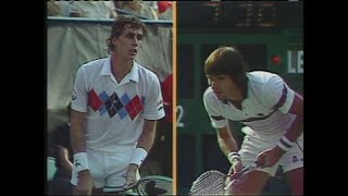 US Open 1982 F Connors vs Lendl [upl. by Wein]