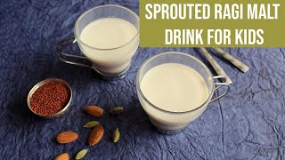 Sprouted Ragi Malt Drink [upl. by Ellezaj]