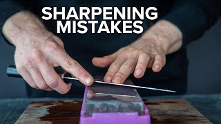 Whetstone Sharpening Mistakes that Most Beginners Make [upl. by Paske]