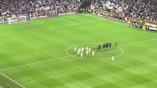 Argentina vs France  Full penalty Shootout  view from stands [upl. by Atnim]