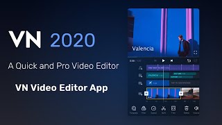 A Quick and Pro Video Editor丨VN Video Editor App [upl. by Eifos]