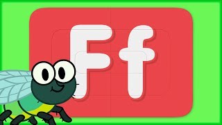 Letter F  Turn amp Learn the Alphabet For Kids [upl. by Lednor]