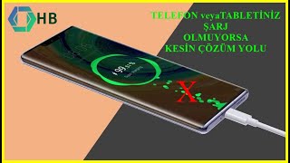 TELEFON ŞARJ SORUNU \u00100 ÇÖZÜM [upl. by Lemuel]