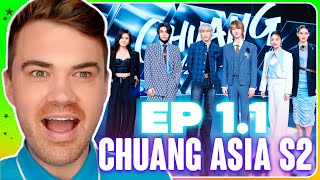 CHUANG ASIA S2  EPISODE 1 PART 1 REACTION [upl. by Attey]