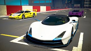 GTA Online Overflod Zeno  Downtown Loop  Stunt Race [upl. by Proffitt582]