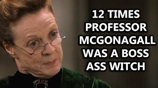 12 Times Professor McGonagall Was a Boss Ass Witch [upl. by Alsi171]