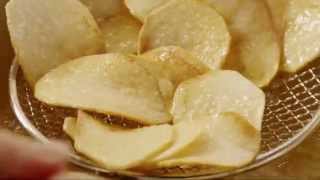 How to Make Homestyle Potato Chips  Snack Recipes  Allrecipescom [upl. by Enalahs]