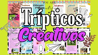 Trípticos CreativosWORD💡🐮¡Sin medidas [upl. by Rosamund]