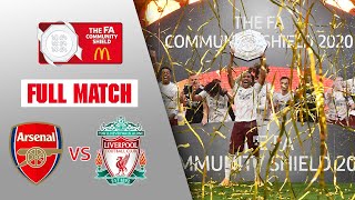 FULL MATCH  Arsenal vs Liverpool  Community Shield 2020 [upl. by Adamsun]