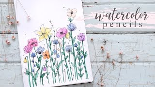 How To Use Watercolor Pencils for Beginners [upl. by Ajiam82]