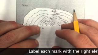 Making Topographic Map Profiles [upl. by Yhtimit748]