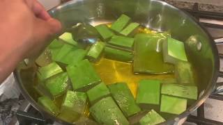 DIY  How to make Aloe Vera Oil for EXTREME HAIR GROWTH [upl. by Dyan485]