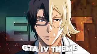 Aizen x Urahara  GTA IV Theme Edit [upl. by Edualc]