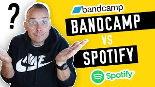 BANDCAMP vs SPOTIFY  Advice for Record Labels and DIY Artists [upl. by Bentlee]