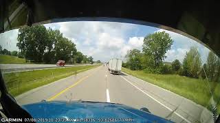 Raw Video Dramatic crash caught on UK dashcam [upl. by Roskes558]