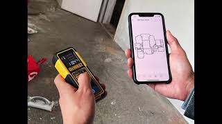 MeasureSquare Integration with DeWalt Laser Distance Meters [upl. by Enhpad]